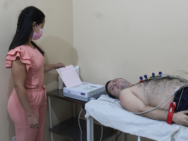 Prefeitura de Mojuí dos Campos inaugura serviço de eletrocardiograma e garante rapidez no atendimento aos pacientes